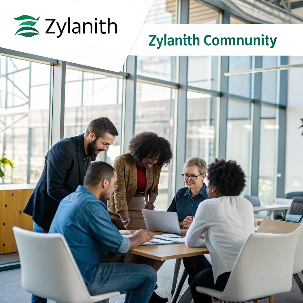 ZYLANITH community members collaborating